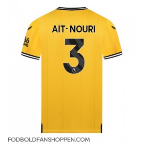 Wolves Rayan Ait-Nouri #3 Hjemmebanetrøje 2023-24 Kortærmet